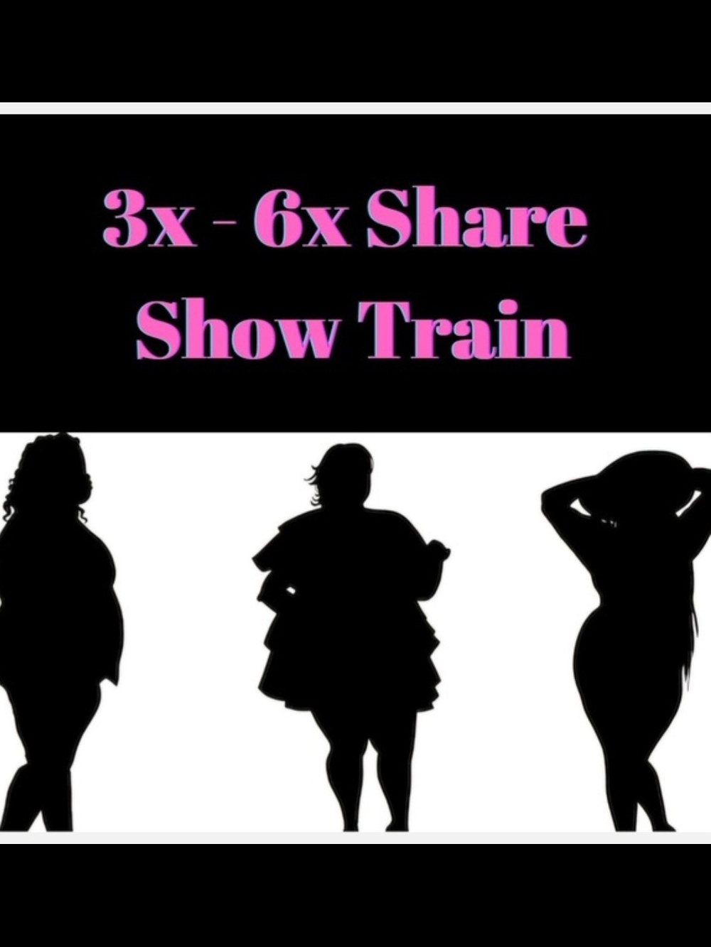 3x To 6x Show Train Plus Size 🌟🌟🌟🌟 Monthly Train🚂🚂🚂🚂🚂🚂🚂 SEPTEMBER 26!